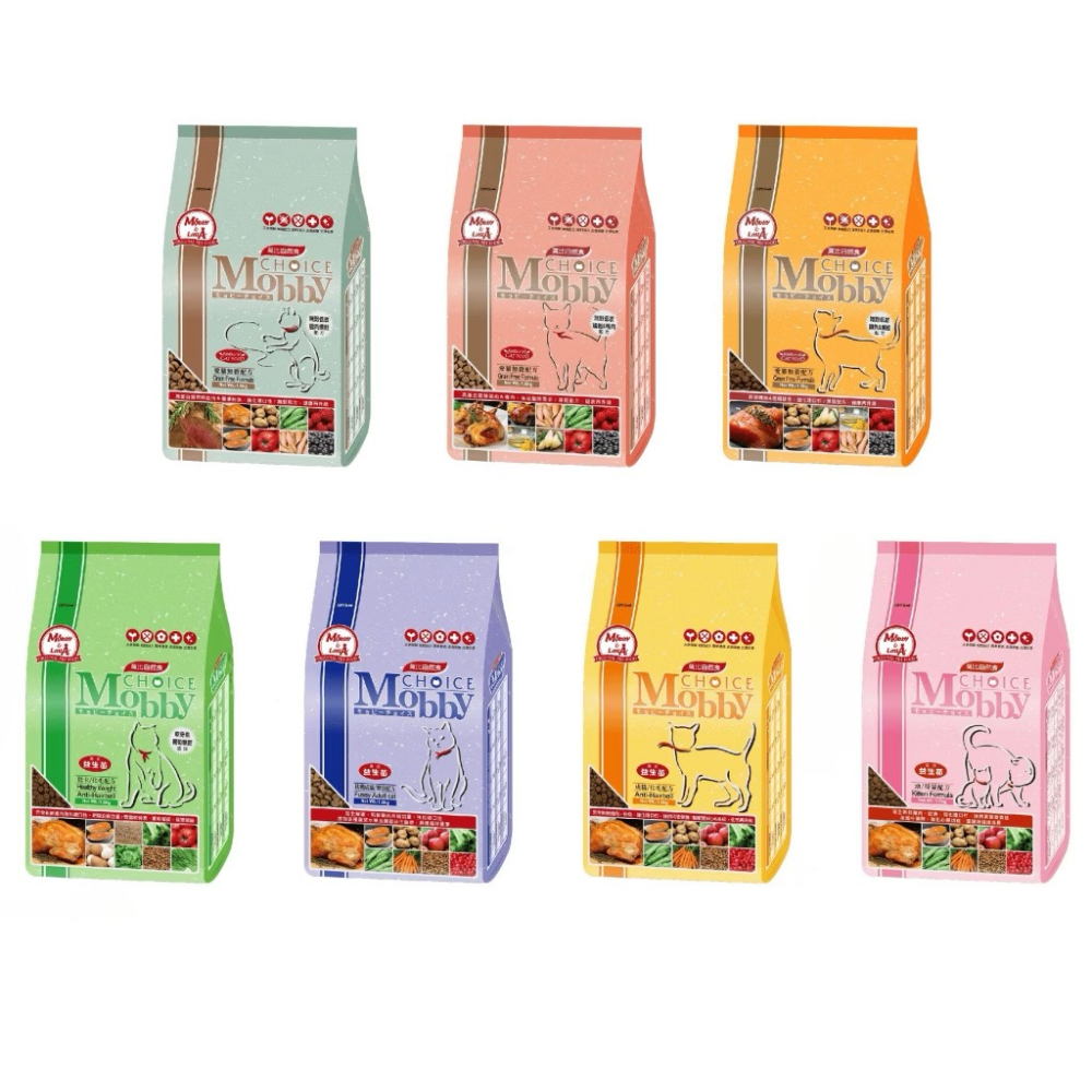 Mobby 莫比 莫比貓 自然食貓用乾糧 貓飼料1.5kg